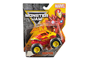 Monster Jam 1:64 Marvel Single Pack Assorted
